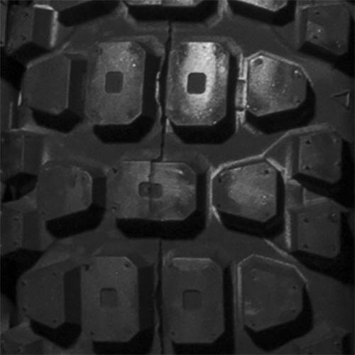 Voici un exemple de profil de pneu moto de trail