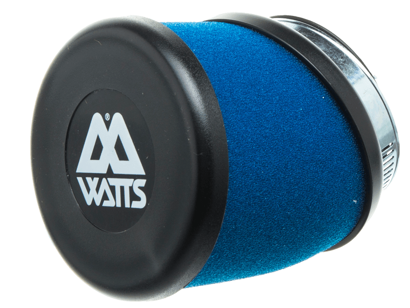 Filtre à air Watts bleu diamètre 49mm derbi