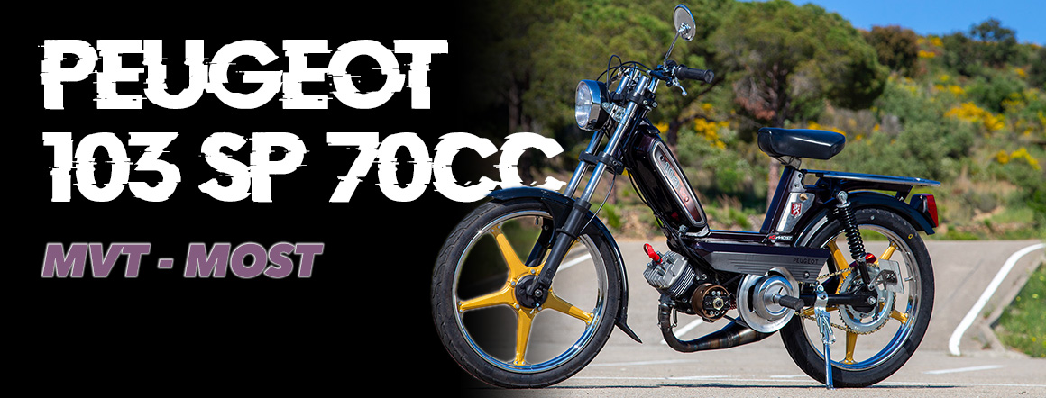 couverture Peugeot 103 SP 70cc MVT