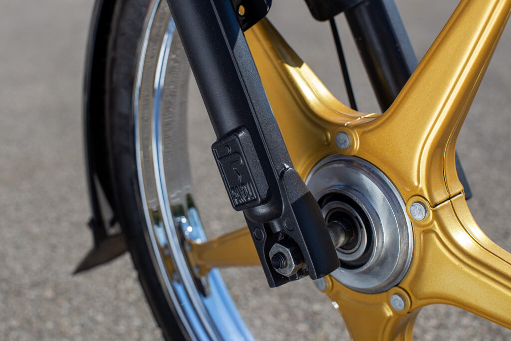 jante Leleu à bâton 2 parties peugeot 103